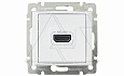 Valena - Розетка HDMI для аудио/видеоустройств, белая от интернет-магазина amperkin.by