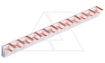 Шинка гребенчатая P-1+N-210/8, тип штырь, (L1-N)-24Mod., 8mm², 50A, 230/415V, 210mm от интернет-магазина amperkin.by Шинка гребенчатая P-1+N-210/8, тип штырь, (L1-N)-24Mod., 8mm², 50A, 230/415V, 210mm от интернет-магазина amperkin.by