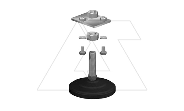 Набор регулируемых ножек, 4 шт