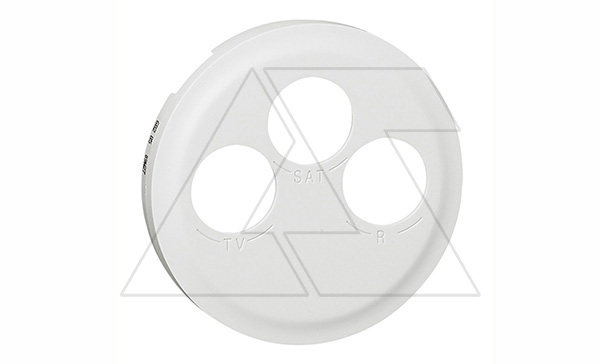 Celiane - Лицевая панель для розеток TV/FM/SAT белый