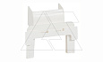 Mosaic - Адаптер для монтажа рамок 31611...22 в конце к-к 32х12,5 и 32х16 от интернет-магазина amperkin.by