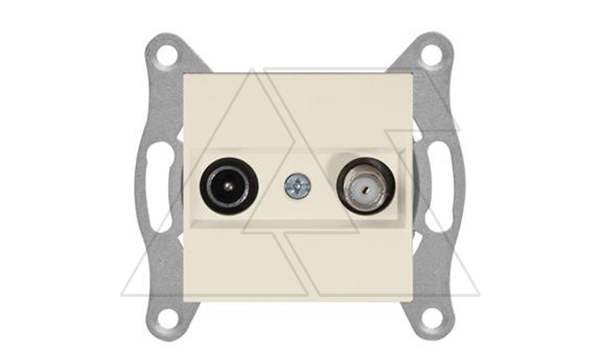 Rita - Розетка TV-SAT, оконечная, сл.кость