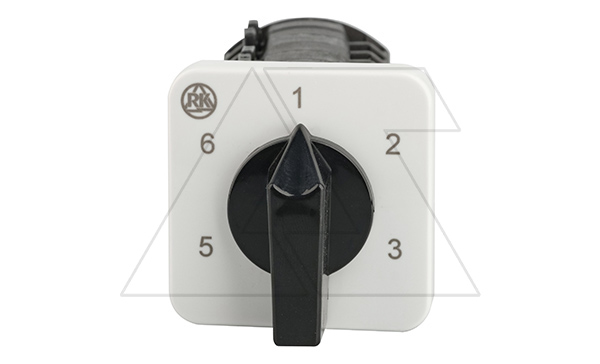 Переключатель BS 16 89 U, 2P, 20A, тип 1-2-3-4-5-6, 2NO на 1_6, на дверь, фронт IP40 Переключатель BS 16 89 U, 2P, 20A, тип 1-2-3-4-5-6, 2NO на 1_6, на дверь, фронт IP40