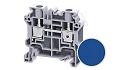 Клемма проходная CY6BU /8x50mm, винтовая, 2 присоед., 6(max 10)mm2, 41A, 1000V, синяя от интернет-магазина amperkin.by Клемма проходная CY6BU /8x50mm, винтовая, 2 присоед., 6(max 10)mm2, 41A, 1000V, синяя от интернет-магазина amperkin.by