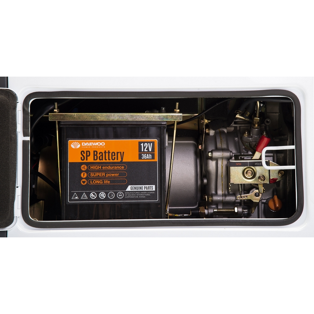 Генератор дизельный DAEWOO DDAE 10000DSE-3 в кожухе от интернет-магазина amperkin.by