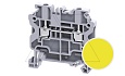 Клемма проходная CY2.5Y /5x50mm, винтовая, 2 присоед., 2,5(max 4)mm2, 24A, 1000V, желтая от интернет-магазина amperkin.by Клемма проходная CY2.5Y /5x50mm, винтовая, 2 присоед., 2,5(max 4)mm2, 24A, 1000V, желтая от интернет-магазина amperkin.by