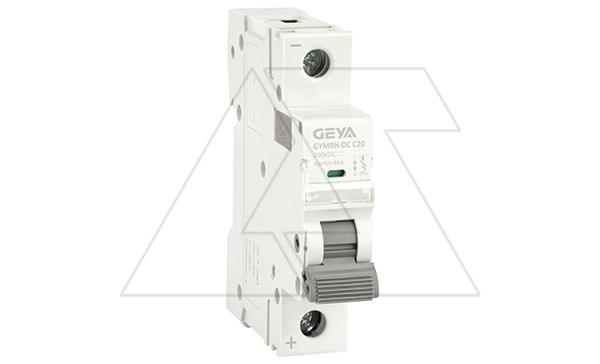 Авт. выкл. GYM9HDC-1P-20C, 1P, 20A, хар-ка C, 6kA, 250VDC, 1M Авт. выкл. GYM9HDC-1P-20C, 1P, 20A, хар-ка C, 6kA, 250VDC, 1M