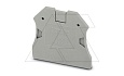 Крышка концевая D-UT 2,5/10 /2,2mm, для винтовых клемм UT 2,5..10, серая от интернет-магазина amperkin.by Крышка концевая D-UT 2,5/10 /2,2mm, для винтовых клемм UT 2,5..10, серая от интернет-магазина amperkin.by
