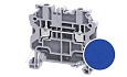 Клемма проходная CY2.5BU /5x50mm, винтовая, 2 присоед., 2,5(max 4)mm2, 24A, 1000V, синяя от интернет-магазина amperkin.by Клемма проходная CY2.5BU /5x50mm, винтовая, 2 присоед., 2,5(max 4)mm2, 24A, 1000V, синяя от интернет-магазина amperkin.by