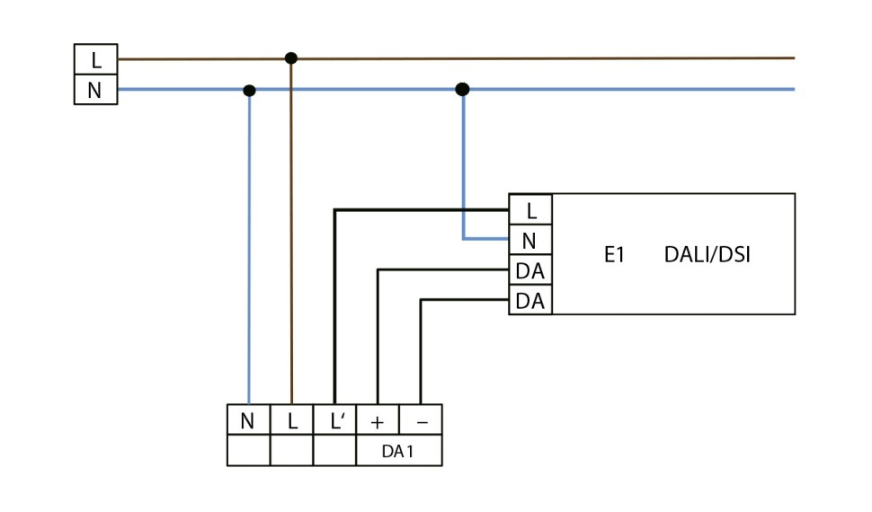 Датчик освещенности B.E.G. CdS-DALI/DSI-FC