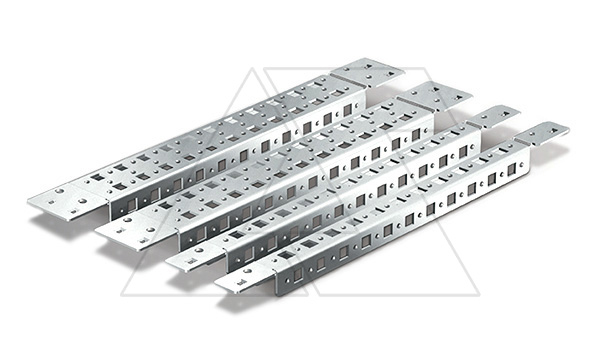 Комплект реек монтажных быстрой уст. H=50мм, L=500мм, 4шт.