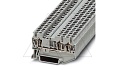 Клемма проходная ST 2,5-TWIN /5,2mm, пружинная, 3 присоед., 2,5(max 4)mm2, 24A, 800V, серая от интернет-магазина amperkin.by Клемма проходная ST 2,5-TWIN /5,2mm, пружинная, 3 присоед., 2,5(max 4)mm2, 24A, 800V, серая от интернет-магазина amperkin.by