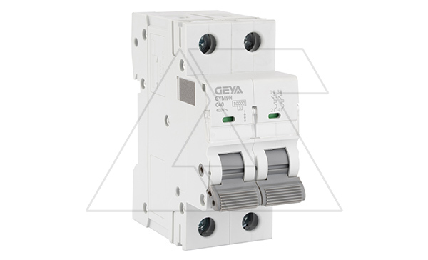 Авт. выключатель GYM9H-2P-40C, 2P, 40A, хар-ка C, 10kA, 2M