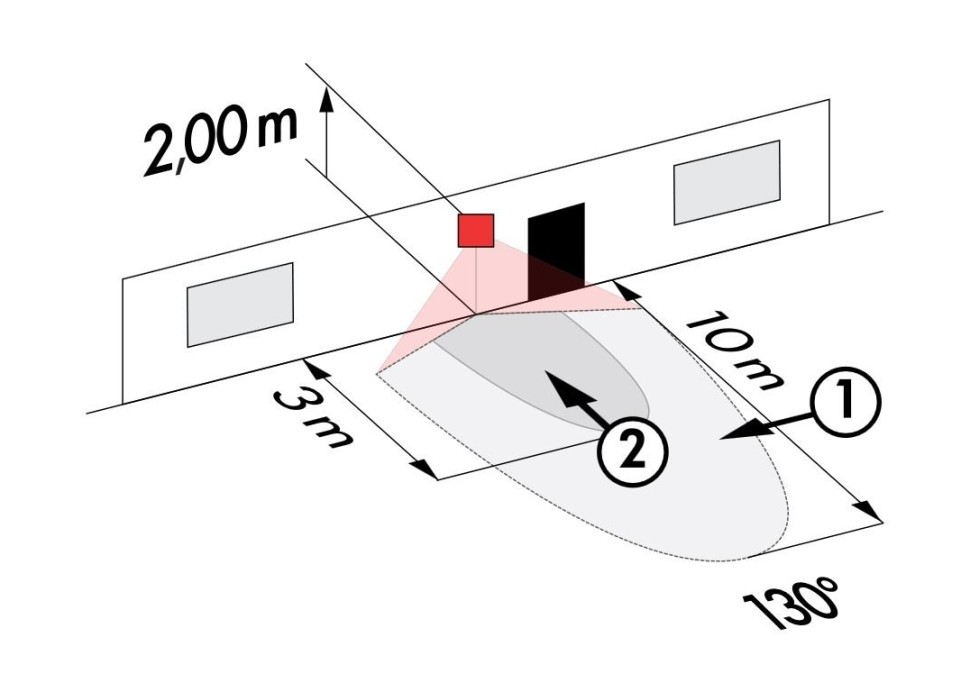 Прожектор светодиодный FL3N-LED-130 черный