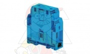 Клемма ZS240-BL/36 винтовой зажим, для нейтрали, 415А, 1000В, синий от интернет-магазина amperkin.by