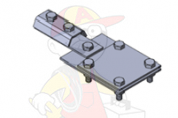 Контрольный соединитель  4xM8x20, B do 40 mm, проволока  Ø 5-8 mm, серия Silver от интернет-магазина amperkin.by