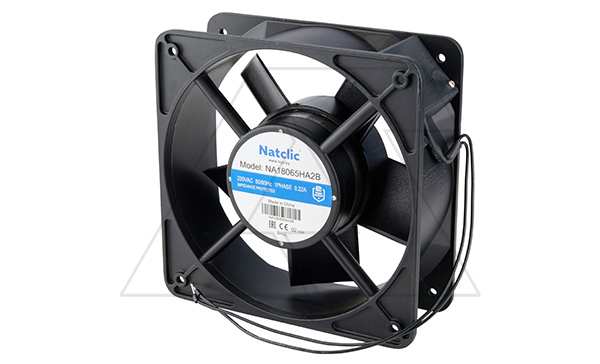 Вентилятор осевой NA, 180x180x65мм, 230VAC, 671м3/ч, 45Вт, 2600об/мин, 68дБА, подшипник качения