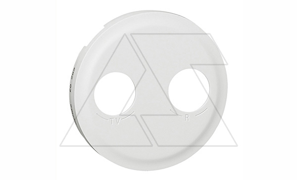 Celiane - Лицевая панель для розетки TV/FM белый