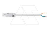 Разъем с кабелем для подключения LED 025/021, 24-48 VDC, 2м, 2х0,75мм2