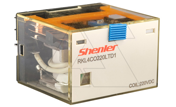 Реле RKL4CO220LTD1, 4CO, 10A(250VAC/30VDC), 220VDC, мех. индикация, тест-кнопка с блокировкой, диод +A1/-A2, LED Реле RKL4CO220LTD1, 4CO, 10A(250VAC/30VDC), 220VDC, мех. индикация, тест-кнопка с блокировкой, диод +A1/-A2, LED