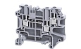 Клемма проходная CY4/3 /6x58,8mm, винтовая, 3 присоед., 4(max 6)mm2, 32A, 500V, серая от интернет-магазина amperkin.by Клемма проходная CY4/3 /6x58,8mm, винтовая, 3 присоед., 4(max 6)mm2, 32A, 500V, серая от интернет-магазина amperkin.by