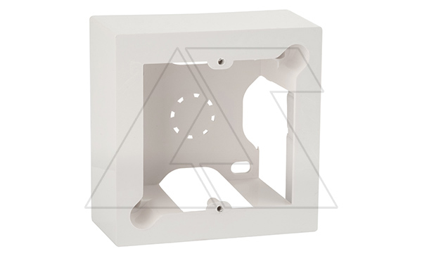 Rita - Коробка для наклад. монтажа, белый