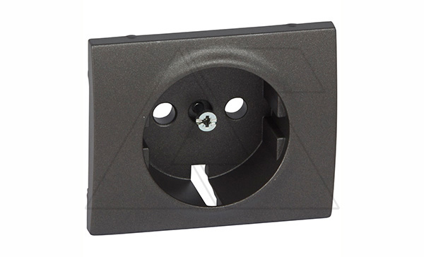 Galea Life - Обрамление для розетки 2Р+Е нем.стд., Dark Bronze