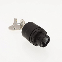 CP-AC20-IP65 Головка переключателя пластиковый с ключем на 2 положения (0-1) 60° с фиксацией, извлечение 0-1 от интернет-магазина amperkin.by