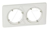 Celiane - Рамка IP 44 2 поста белый