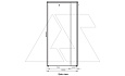 Щит телекоммуникационный 19", 42U, ВxШxГ 2053x600x1000мм, DYNAmic 1000кг, напольный, перед. дверь стекло, задняя глухая металлич., черный от интернет-магазина amperkin.by