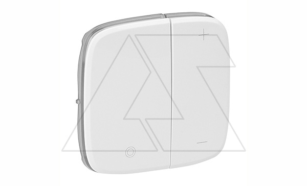 Valena Allure - Лицевая панель для кнопочного светорегулятора, белая Valena Allure - Лицевая панель для кнопочного светорегулятора, белая