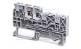 Клемма подвода питания CPPT2.5/3 /7x79,8mm, push-in, 2 присоед., 2,5(max 4)mm2, 20A, 250V, серая от интернет-магазина amperkin.by Клемма подвода питания CPPT2.5/3 /7x79,8mm, push-in, 2 присоед., 2,5(max 4)mm2, 20A, 250V, серая от интернет-магазина amperkin.by