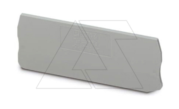 Крышка концевая D-ST 2,5-QUATTRO-MT /2,2mm, для пружинных клемм ST 2,5-QUATTRO-MT, серая Крышка концевая D-ST 2,5-QUATTRO-MT /2,2mm, для пружинных клемм ST 2,5-QUATTRO-MT, серая