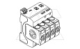 Разрядник V20-3+NPE+FS-280, 4P, Un=230В,  It(8/20)=160кА, Up=1.3кВ, с дист. сиг., С от интернет-магазина amperkin.by Разрядник V20-3+NPE+FS-280, 4P, Un=230В,  It(8/20)=160кА, Up=1.3кВ, с дист. сиг., С от интернет-магазина amperkin.by