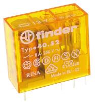 Миниатюрное реле 40.52.8.012.0000, 2CO, 8A(250VAC/30VDC), 12V AC Миниатюрное реле 40.52.8.012.0000, 2CO, 8A(250VAC/30VDC), 12V AC