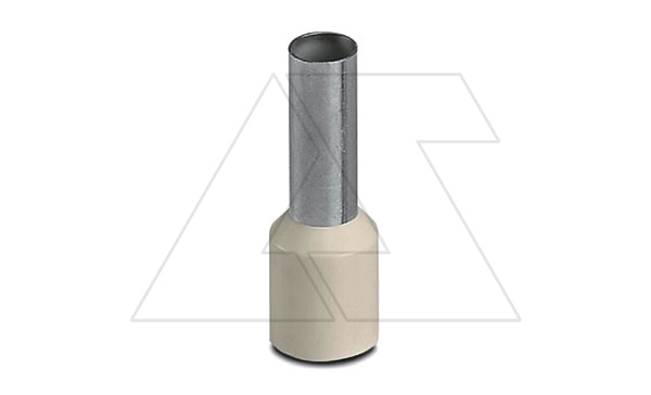 Кабельный наконечник AI 10 - 12 IV изолированный, сечение 10mm2, длина 12mm, слон. кость (упак. 100шт.) Кабельный наконечник AI 10 - 12 IV изолированный, сечение 10mm2, длина 12mm, слон. кость (упак. 100шт.)