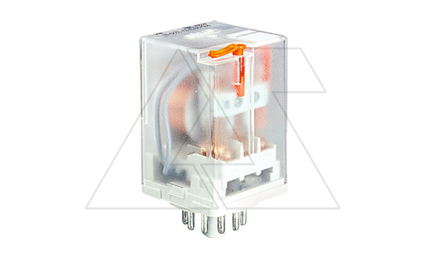 Реле R15-2013-23-1220-WT, 3CO, 10A(250VAC), 220VDC, мех. инд., тест-кнопка от интернет-магазина amperkin.by