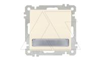21 - Выключатель с подсветкой, с маркировкой, пруж. зажимы, сл.кость 21 - Выключатель с подсветкой, с маркировкой, пруж. зажимы, сл.кость