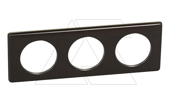 Celiane - Рамка 3 поста графит