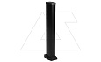 Мини-колонна 0,68m, 2 секции, корпус из алюминия, крышка ПВХ, цвет черный от интернет-магазина amperkin.by