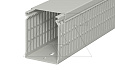 Перфокороб LK4 N 80060, органайзер для шкафов, 80 x 60 мм (глубина х ширина крышки), L=2000мм, RAL 7030 серый