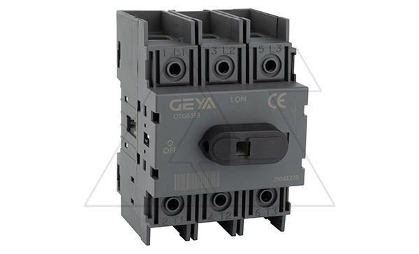 Выкл. нагрузки OTG-63F3, 63A 3P рукоятка спереди