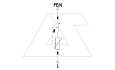 Разрядник V50-1-280, 1P, It(10/350)=12,5кА, It(8/20)=50кА, Up=1.3кВ, В+C от интернет-магазина amperkin.by