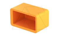 Колпачок 1268 SK OR защитный для профильных реек типа CM3518 и AM3518, оранжевый, полиэтиллен
