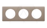 Celiane - Рамка 3 поста кофейный глянец Celiane - Рамка 3 поста кофейный глянец