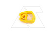 Маркер кольцевой RMS-04 59844-4, D кабеля 8-16mm, 16-70mm2, символ "4", PVC, желтый (упак. 100шт.) от интернет-магазина amperkin.by