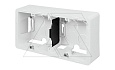 Inspiria - Коробка для наклад. монтажа 2поста (белый) от интернет-магазина amperkin.by