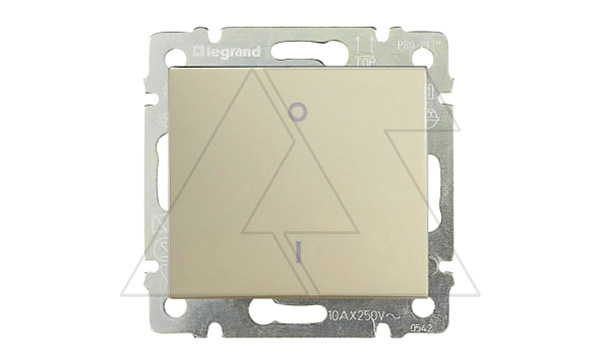 Valena - Выключатель двухполюсный, сл.кость