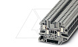 Клемма проходная UT 4-QUATTRO /6,2mm, винтовая, 4 присоед., 4(max 6)mm2, 32A, 500V, серая от интернет-магазина amperkin.by