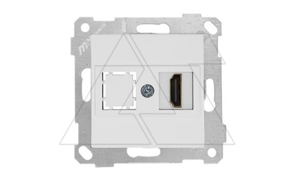 Rita - Розетка 1xHDMI, белый
